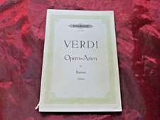 VERDI Opern-Arien für Bariton