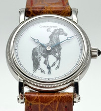 Chronoswiss Orea Ladies Watch – Custom Made Hand-Painted Enamel Dial - 28mm