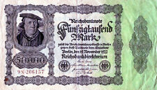 Weimarer Republik 50.000 Mark