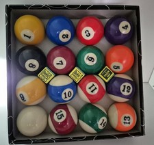 Billardkugeln Set Kugelsatz Hochglanzpoliert 57,2mm