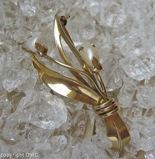Goldbrosche Goldnadel Broschen 333 er 8 Kt Gold Nadel Perlenbrosche Perle 