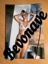 Akt Foto von schöner Frau DDR Erotik Fotografie 80er Jahre Neuabzug Natural