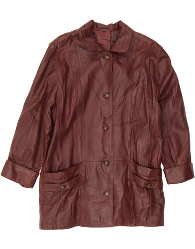 Vintage damen ledermantel - damen, eu