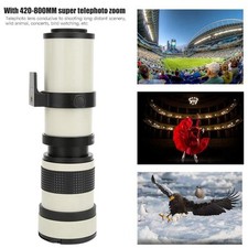 420-800mm Super Telephoto Zoom Lens Fit CANON EOS DSLR EF For Canon EOS Cameras