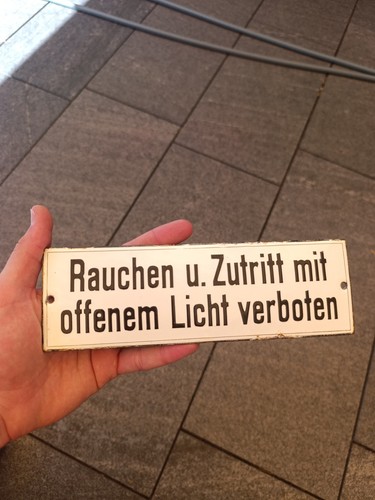 Altes emailschild - altes,
