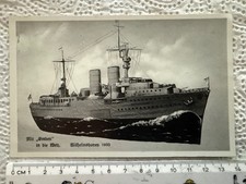 AK 1. Weltkrieg Mit Kreuzer Emden in die Welt Foto