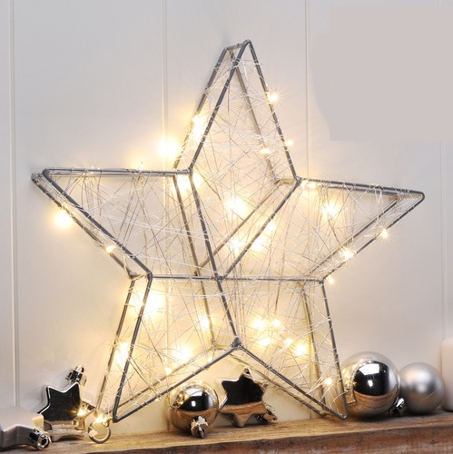 Metall weihnachts stern mit - weihnachts,
