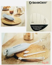 SILVERCREST Mini Handmixer Set Handliches und praktisches Gerät zum Aufschäumen