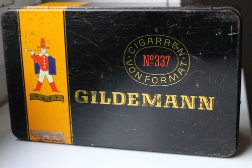 Alt blechdose 21cm gildemann - 21cm,