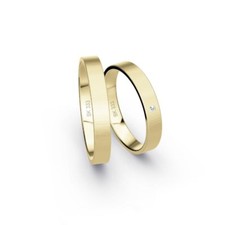 1 Paar Trauringe 333 Gold