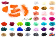 100 Gänsefedern 10cm