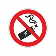 Aufkleber Rauchen Vapen