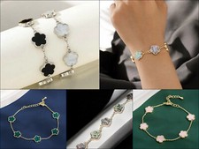 Damen Kleeblatt Armband