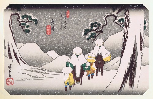 Hiroshige eisen kisokaido - hiroshige/eisen,