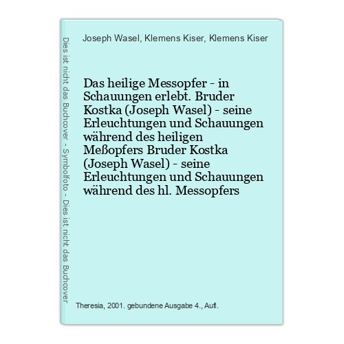 Das heilige messopfer in - messopfer,