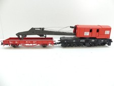 Roco H0 56240 Kran mit Schutzwagen, DB, DC, NEM, TOP ohne OVP #59699
