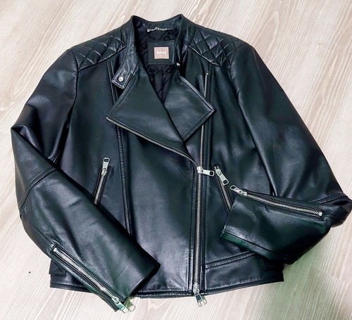 Boss lederjacke damen - boss, 34