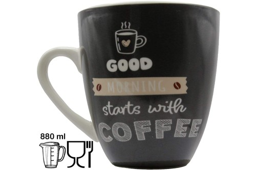 Jumbo tasse good morning - „good,