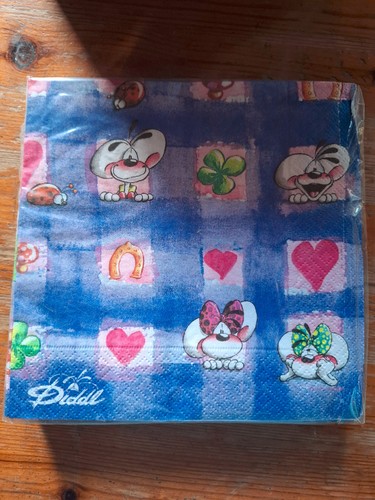 Diddl servietten karo 20 - ,