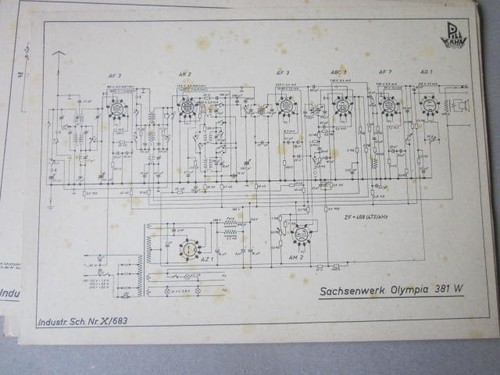 Sachsenwerk olympia 381 w - ,