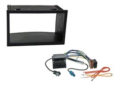 Einbauset Doppel DIN Autoradio für VW Golf IV Polo Passat T4 Fox Quadlock