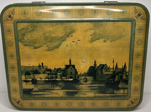 Alte blechdose stadt see - alte, /