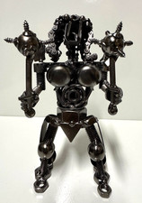 Modell Roboter Metall Figur