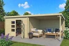 Gartenhaus Holz 40mm MEMPHIS