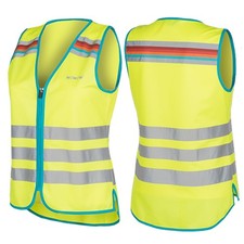 Wowow Sicherheitsweste Lucy Jacket Fahrrad Größe L Gelb Straßenverkehr Warnweste