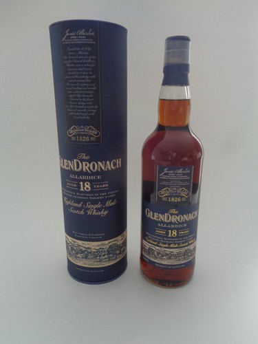 Glendronach allerdice - 18, "allerdice"