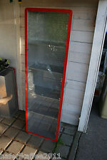 Ausstellungsvitrine a. Metall ohne PVC-Türen+ 4 Einlegböden variabel verstellbar