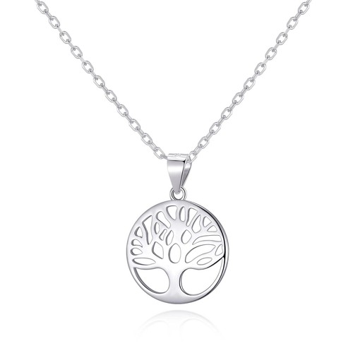 Sterling silber lebensbaum - silber,