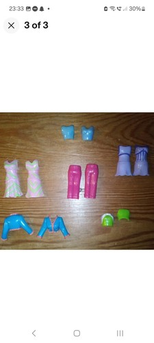 Polly pocket magnet kleidung - polly,