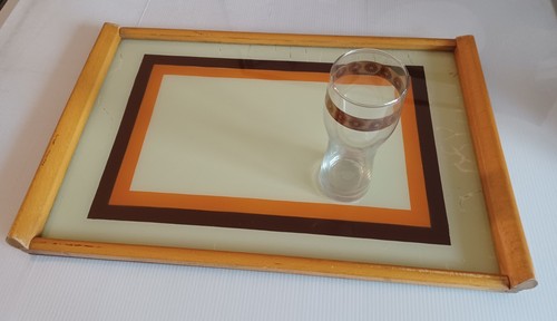 Altes glas tablett - altes, um