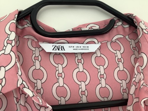 Bluse von zara - zara,, rosa