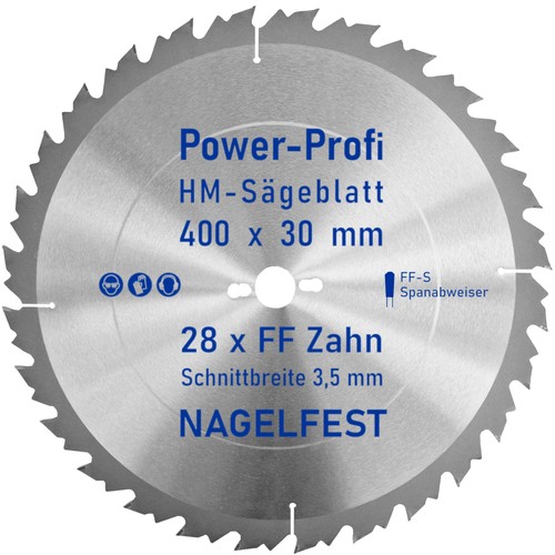 Kreis sägeblatt 400 30 - hm-kreis-sägeblatt,
