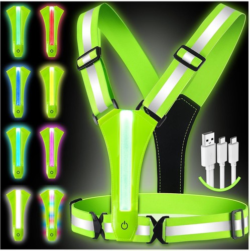 Led warnweste sicherheitsweste - warnweste,