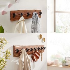 FineBuy Wandgarderobe Holz