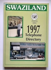 (71) ausl. Telefonbuch Afrika ZWAZILAND 1997 Telephone Directory Fernsprechbuch