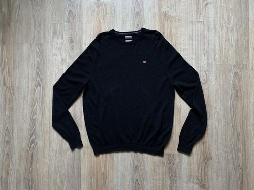 Men napapijri sweater black - men,