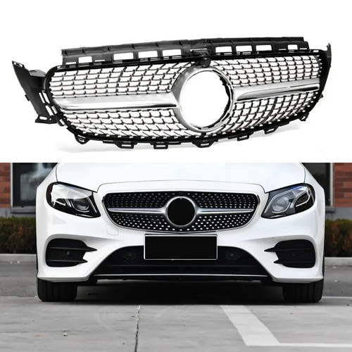 Diamond kühlergrill chrom - kühlergrill,