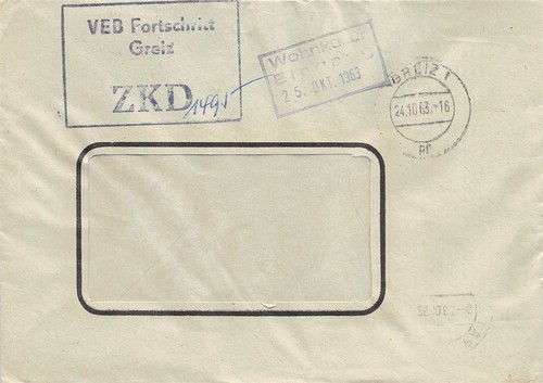 415781 ddr zkd dienstblg - 415781), veb