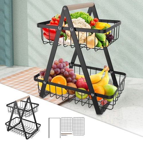 Stöckig obstkorb - 2-stöckig,