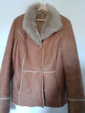 Nie wieder frieren ; ) Elegance Paris 100 % Lammfell Jacke Damen 38 M