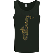 Ein Saxophon Musikinstrumente Blaskapelle Herren Trägershirt Tank Top