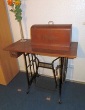 antike Nähmaschine Mundlos 222 - gut erhalten - voll funktionsfähig !!!