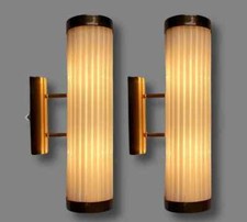 Paar Art Deco Messing