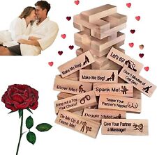 Stapeln Block Turm Spiel Datum Spielzeug Erwachsene Paare Jenga Holz Tumbling