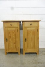 Antiker Nachtschränkchen um 1900 Nachttisch Kommode Schrank Schlafzimmer Möbel