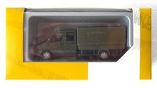 Herpa H0 #700481 MB Sprinter '06 Doppelkabine Pritsche/Plane BW  Neu in OVP